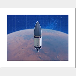 New Apollo Martian Spacecraft Posters and Art